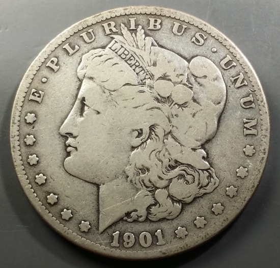 1901-S Morgan Silver Dollar