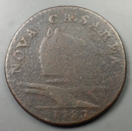 1787 New Jersey COLONIAL COPPER