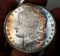 1885-P Morgan Silver Dollar -TONED