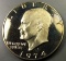 1974-s PROOF Eisenhower IKE Dollar -TONED