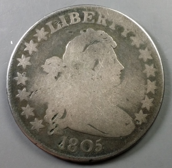 1805 EARLY Bust HALF-DOLLAR