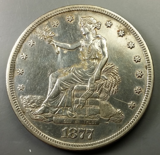 1877-s TRADE DOLLAR