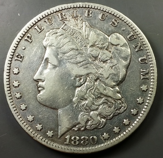 1880-CC Morgan Silver Dollar