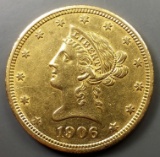 1906-d $10 US GOLD Liberty Head Eagle