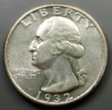 1932-P Washington Quarter -SEMI-KEY DATE