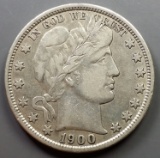 1900-P Barber HALF-DOLLAR