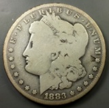 1883-CC Morgan Silver Dollar