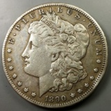 1890-CC Morgan Silver Dollar