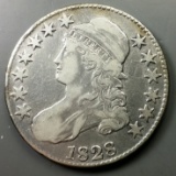 1828 Capped Bust HALF-DOLLAR