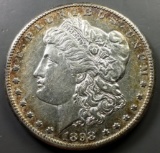 1898-S Morgan Silver Dollar -KEY DATE -Toned
