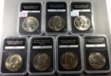 Eisenhower Dollar Date Set -COMPLETE w/ VARIETIES!