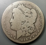 1889-CC Morgan Dollar -KEY DATE Carson City