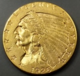 1926 $2.50 Indian GOLD Quarter Eagle
