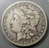 1884-S Morgan Silver Dollar -BETTER DATE