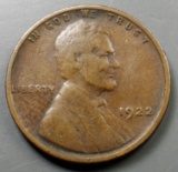 1922 No-D / Weak-D LINCON CENT