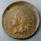 1901-p CUPPED Off-Center INDIAN HEAD CENT Error -WOW!