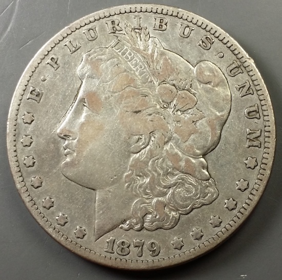 1879-S Morgan Silver Dollar -Rev of 78!