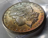 1899-O Morgan Silver Dollar -TONED
