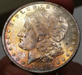 1885-P Morgan Silver Dollar -TONED