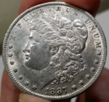 1887-O Morgan Silver Dollar -BETTER DATE