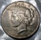 1935-p Peace Silver Dollar -BETTER DATE