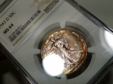 1943-p Walking Liberty Half -TONED