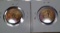 2x 1953-s Washington Quarters -TONED