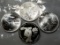4x 1983 US LA Olympics SILVER Commemoratives