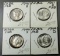 4x Mercury Dimes