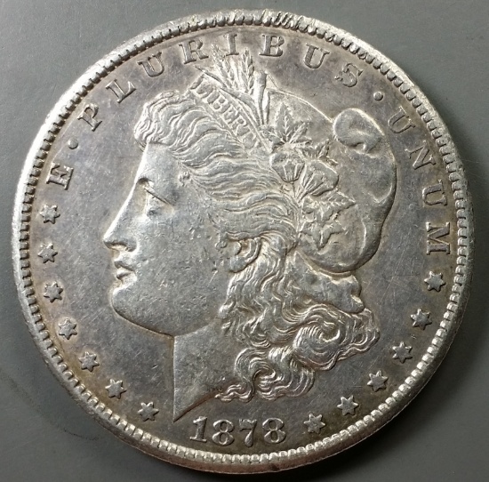 1878-CC Morgan Silver Dollar