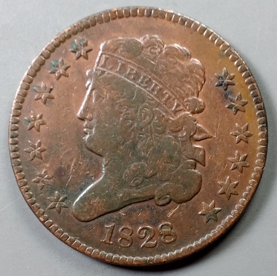 1828 Half Cent