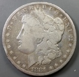 1881-CC Morgan Dollar