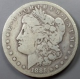 1885-CC Morgan Dollar