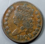 1809/6 Half Cent -