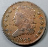 1828 Half Cent