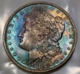 1883-O Morgan Silver Dollar -TONED