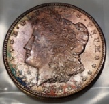 1878-S Morgan Silver Dollar -TONED