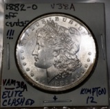 1882-O Morgan Silver Dollar -VAM 38A