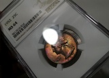 1952-p Washington Quarter -MONSTER TONED