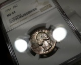 1951-p Washington Quarter -TONED