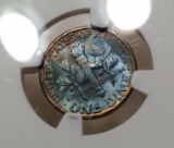 1953-p Roosevelt Dime -TONED