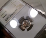 1953-p Roosevelt Dime -TONED