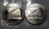 2x 1987 US Constitution SILVER Commemoratives