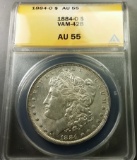 1884-o Morgan Silver Dollar -VAM 42B