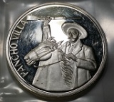 2oz PANCHO VILLA .999 Silver