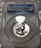 1957 PROOF Franklin Half Dollar