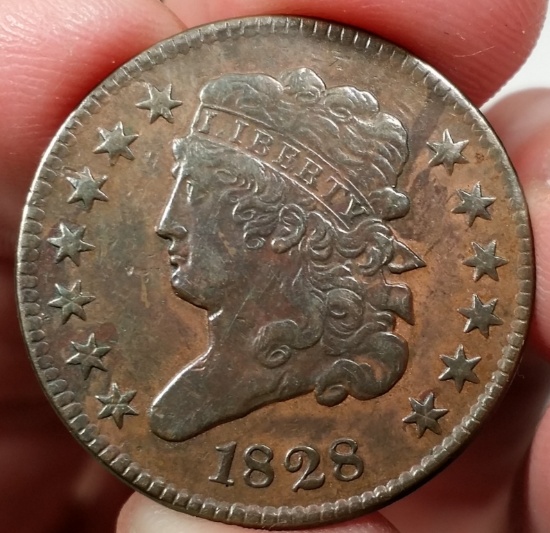 1828 Half Cent