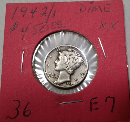 1942/1 Mercury Dime