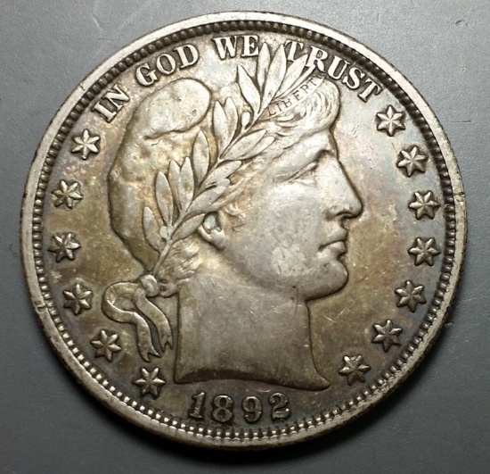 1892-P Barber Half-Dollar