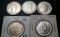 5x BU Booker T. Washington Commemorative Half Dollars